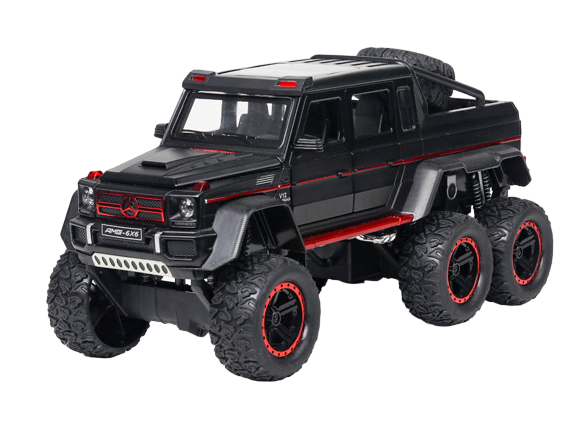 Машинка металлическая детская Mercedes-Benz G63 AMG 6×6 Auto Expert Premium Черный - Фото 2 Машинка металлическая детская Mercedes-Benz G63 AMG 6×6 Auto Expert Premium Черный - изображение 2