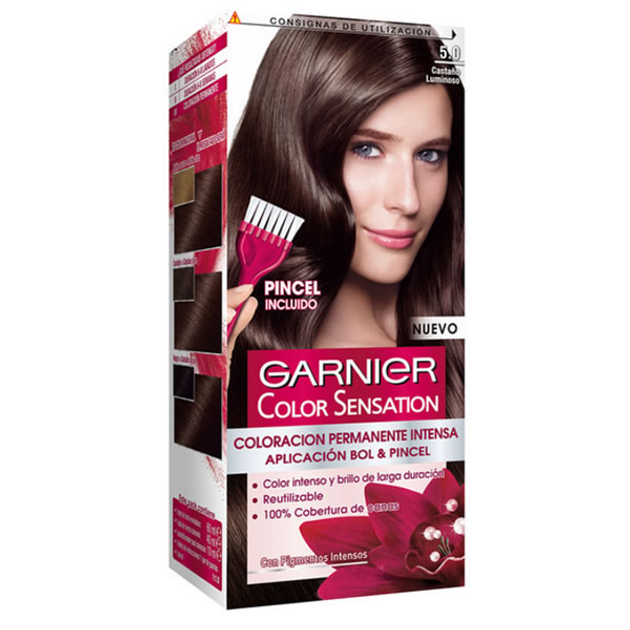 Farba do włosów Garnier Color Sensation 5 Jasnobrązowy 110 ml (3600541176591) - obraz 1