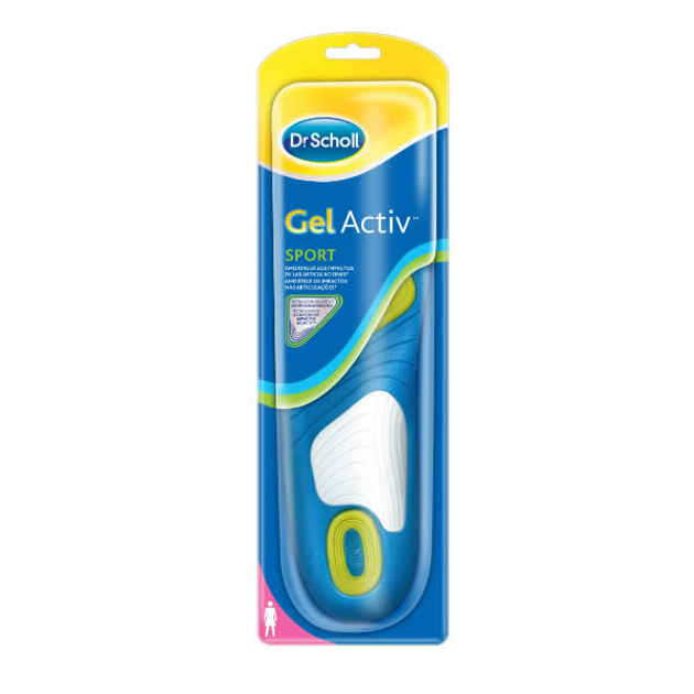 Стельки для обуви Scholl Gel Activ Sport Insoles For Women Size 38-42 ...