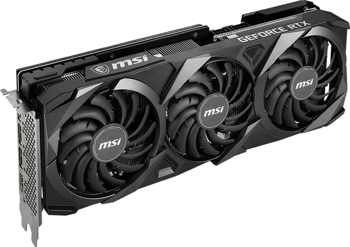 MSI PCI-Ex GeForce RTX 3060 Ti Ventus 3X 8GD6X OC 8GB GDDR6X (256bit) (1695/19000) (HDMI, 3 x DisplayPort) (GeForce RTX 3060 Ti VENTUS 3X 8GD6X OC) - obraz 2