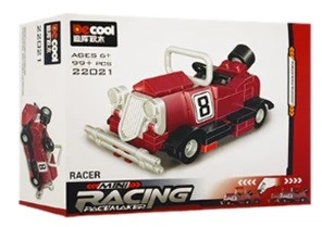 Конструктор Decool Мини-гоночные машины Racing mini 94-104 деталей (22019-22022) - изображение 4