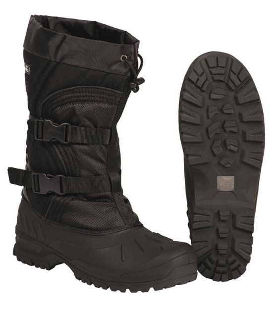 Ботинки тактические Зимние утепленные снеговые Mil-Tec 45 Черный (12876000-012-45) - изображение 1
