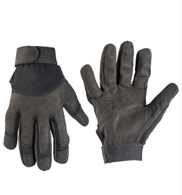 Перчатки тактические M Черные Mil-Tec ARMY GLOVES M SCHWARZ (12521002-903-M) - изображение 1