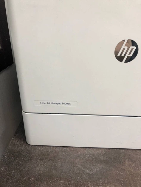 Принтер HP LaserJet Managed E60055 / Лазерная монохромная печать / 1200x1200 dpi / A4 / 52 стр/мин / Ethernet, USB 2.0 б/у - изображение 4