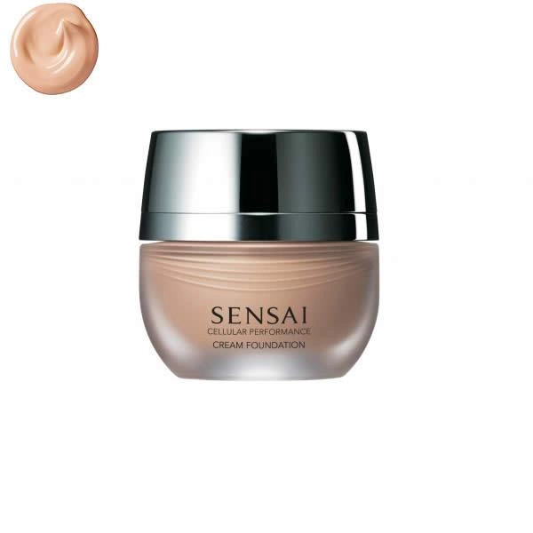 Тональна основа для обличчя Sensai Cellular Performance Cream Foundation CF12 Soft Beige 30 мл (4973167907351) - зображення 1