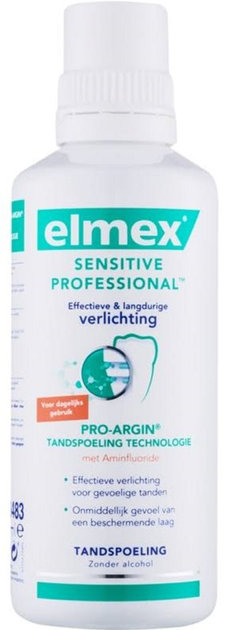 Płyn do płukania ust Elmex Sensitive Mouthwash 400 ml (8714789864006) - obraz 1