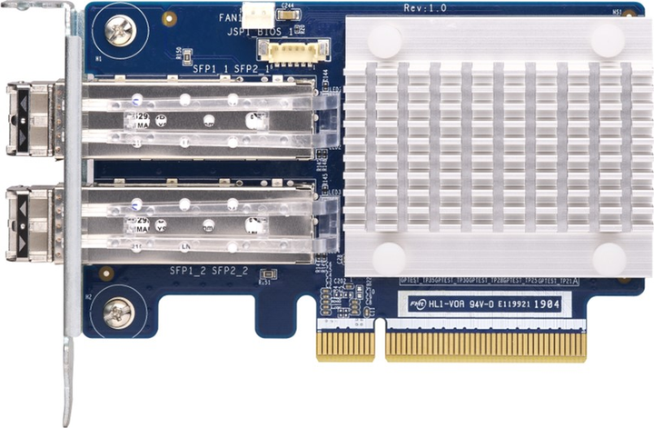 Karta sieciowa do NAS QNAP Dual-port 16Gb Enhanced Gen 5 with SFP+ transceivers (QXP-16G2FC) - obraz 1