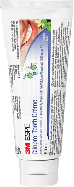 Зубна паста 3m Clinpro Toothpaste 90 ml (4035077000079) - зображення 1