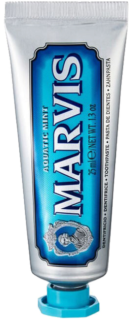 Зубна паста Marvis Aquatic Mint Toothpaste 25 ml (8004395111329) - зображення 1