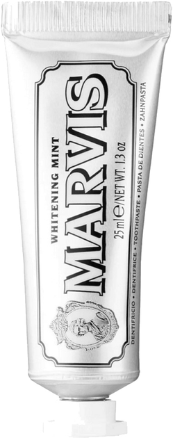 Pasta do zębów Marvis Whitening Mint Toothpaste 25 ml (8004395111312) - obraz 1