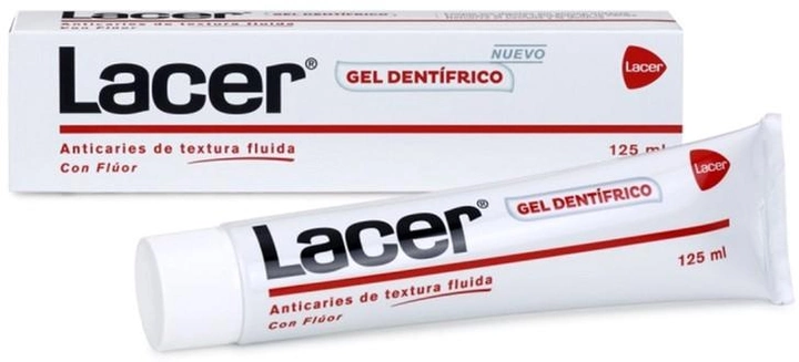 Зубна паста в гелі Lacer Toothpaste 125 ml (8470001748669) - зображення 1