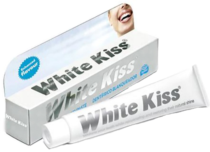 Зубна паста White Kiss Whitening Toothpaste 50 ml (8426181972226) - зображення 1
