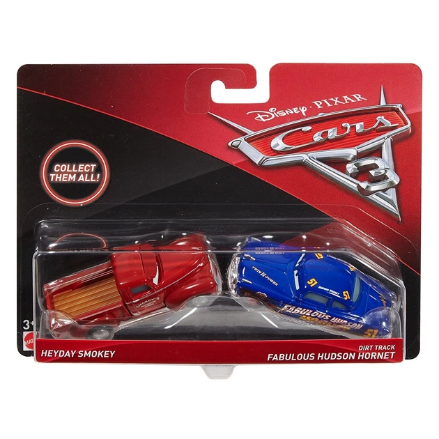 Тачки 3: Домкрат и Хадсон Хорнет Cars 3 Young Smokey & Dirt Truck