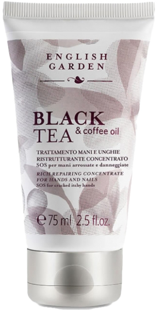 Krem do rąk English garden Black Tea Repairing Hand Cream 75 ml (8002135150751) - obraz 1