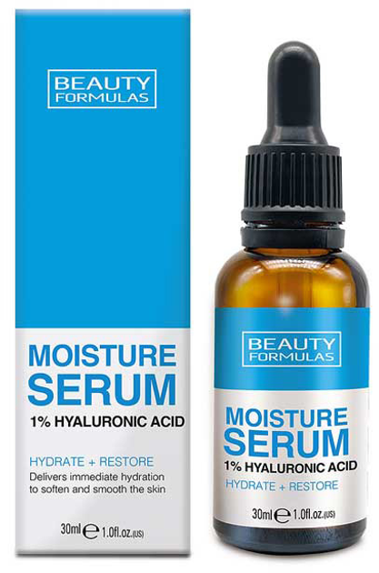 Nawilżające serum kwas hialuronowy Beauty Formulas 30 ml (5012251013635) - obraz 1