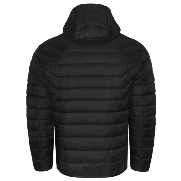 Пуховик легкий тактический стебанная куртка эргономического кроя M Черный (OR.M_4520) - изображение 2