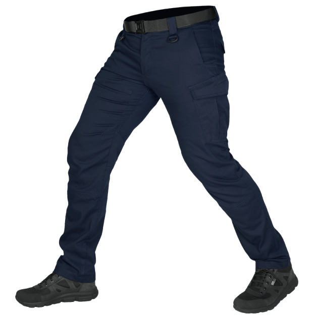 Штаны тактические мужские износостойкие походные штаны для силовых структур KOMBAT M Синий (OR.M_2718) - изображение 1