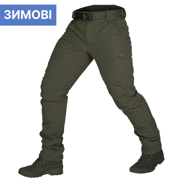 Штаны тактические мужские износостойкие походные штаны для силовых структур KOMBAT L Олива (OR.M_3752) - изображение 1