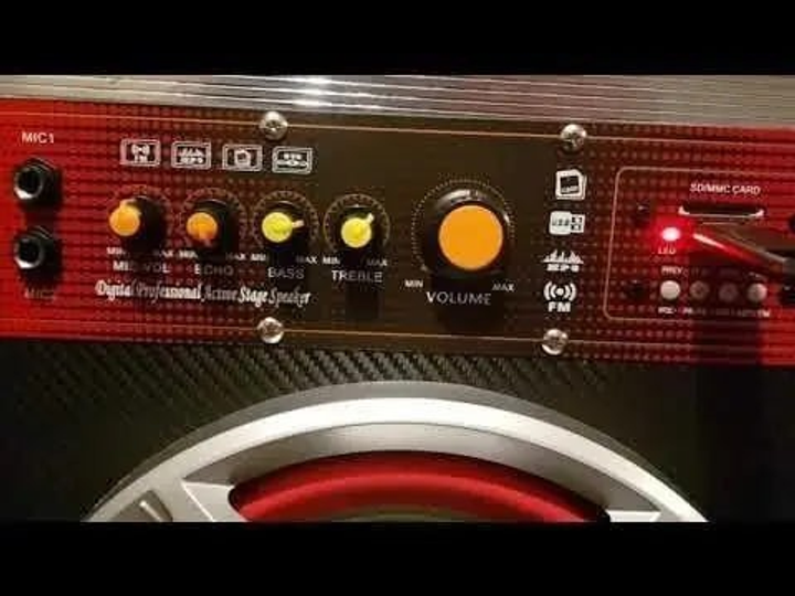 Активна акустика Ailiang Колонки Чорний/Червоний (748841) - зображення 4