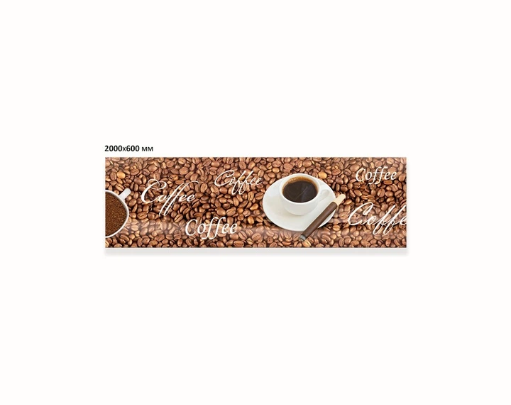 Кухонный фартук Скинали Кофе Coffee (виниловая наклейка для кухни ПВХ пленка ) зерна чашки Напитки Коричневый 60х200 см - Фото 7 Кухонный фартук Скинали Кофе Coffee (виниловая наклейка для кухни ПВХ пленка ) зерна чашки Напитки Коричневый 60х200 см - изображение 7