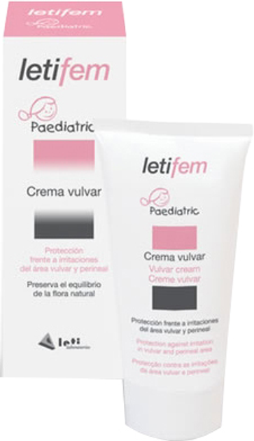 Крем для інтимної гігієни Leti Letifem Pediatric Vulvar 30 мл (8431166150049) - зображення 1