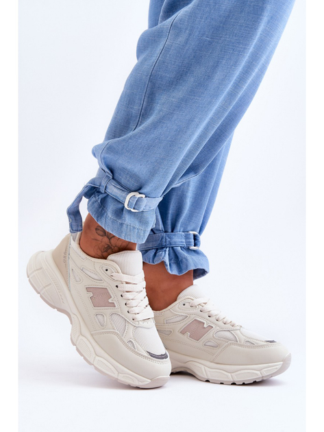 Buty sportowe damskie damskie Venice 41 Beżowe (5905677437881) - obraz 4