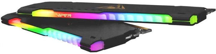 Модуль пам`яті DDR4 2x32GB/3200 Patriot Viper Steel RGB Black (PVSR464G320C8K) - зображення 6