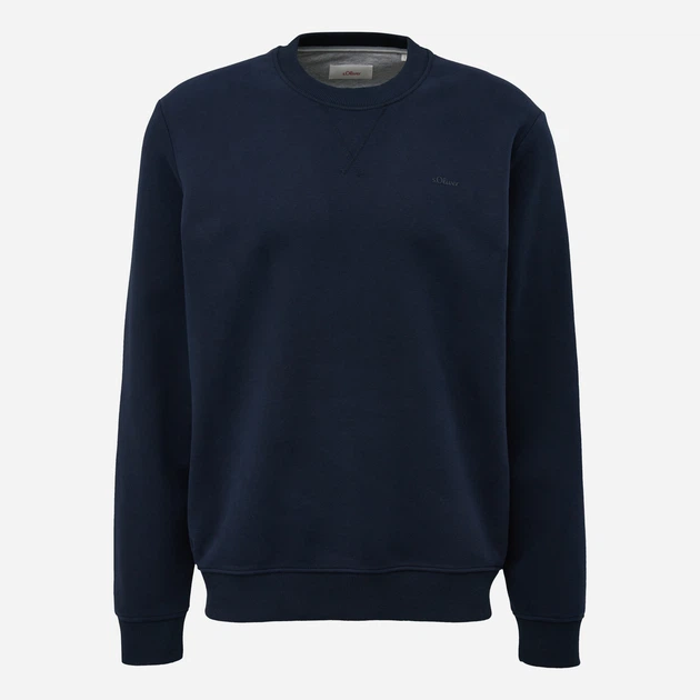 Bluza bez kaptura męska s.Oliver 10.3.11.14.140.2132737-5978 M Granatowa (4099973338841) - obraz 5