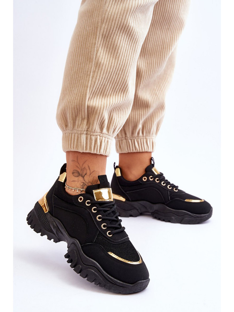 Sneakersy damskie Need It 39 Czarne (5905677117738) - obraz 3