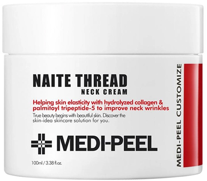 Крем для шиї та декольте Medi-Peel Premium Naite Thread Neck Cream 100 мл (8809409345550) - зображення 1