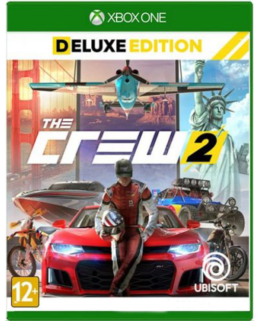 Gra Xbox One The Crew 2 Deluxe Edition (Blu-ray) (3307216048695) - obraz 1