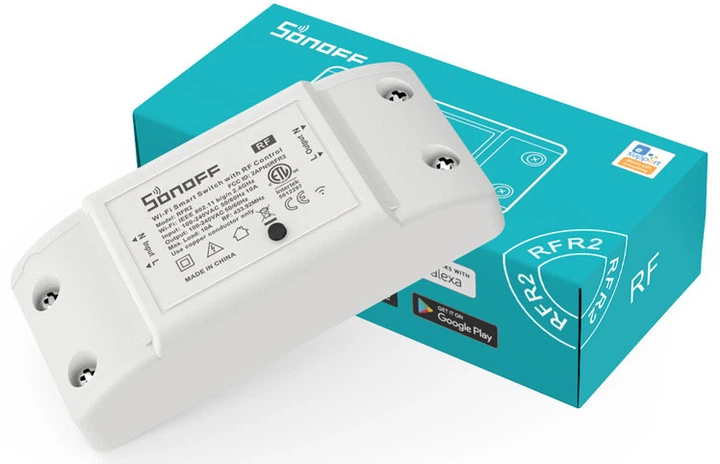 Розумний Wi-Fi перемикач Sonoff с RF 433 МГц (M0802010002) - зображення 4