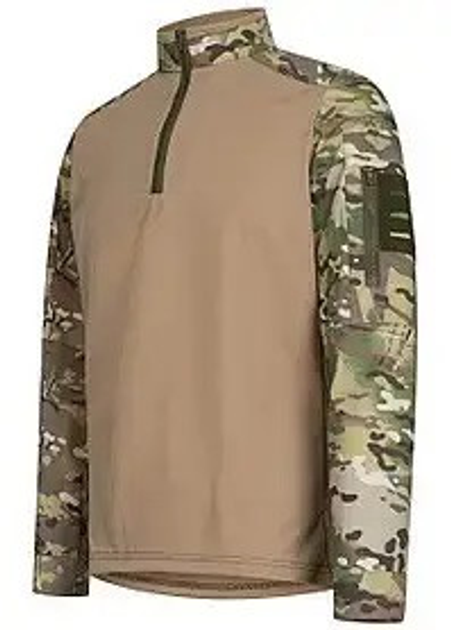 Тактична сорочка ubacs армійська для ЗСУ розмір S Мультикам - зображення 1