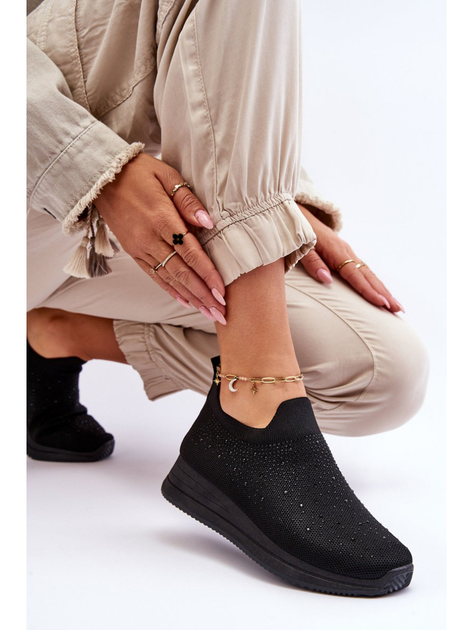 Buty wsuwane damskie Gianni 41 Czarne (5905677139211) - obraz 8