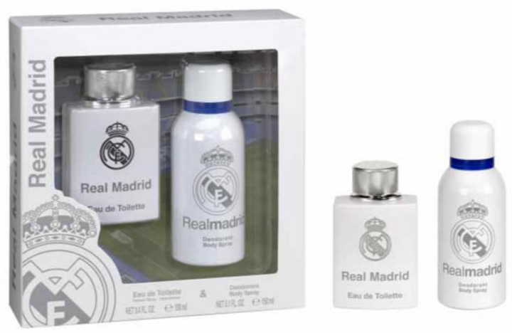 Набір Real Madrid Eau De Toilette Spray 100 мл + Deo Spray 150 мл (663350054293) - зображення 1