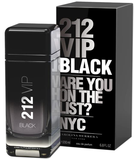 Парфумована вода для чоловіків Carolina Herrera 212 Vip Black Men Eau De Perfume Spray 200 мл (8411061870518) - зображення 1