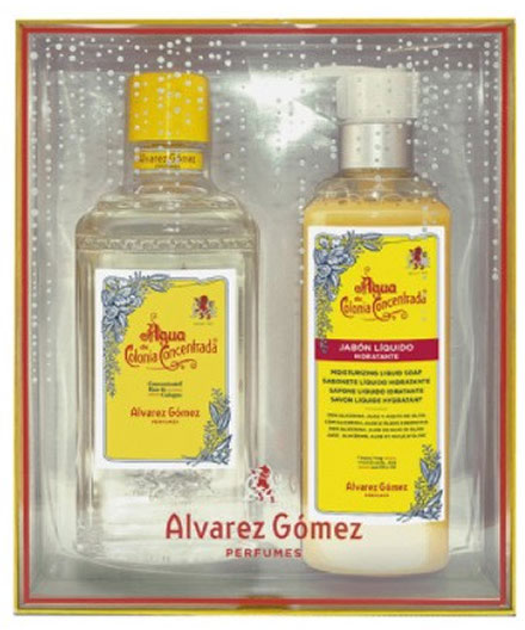Zestaw damski unisex Alvarez Gomez Eau de Cologne Concentrate 300 ml + Mydło w płynie 300 ml (8422385194846) - obraz 1