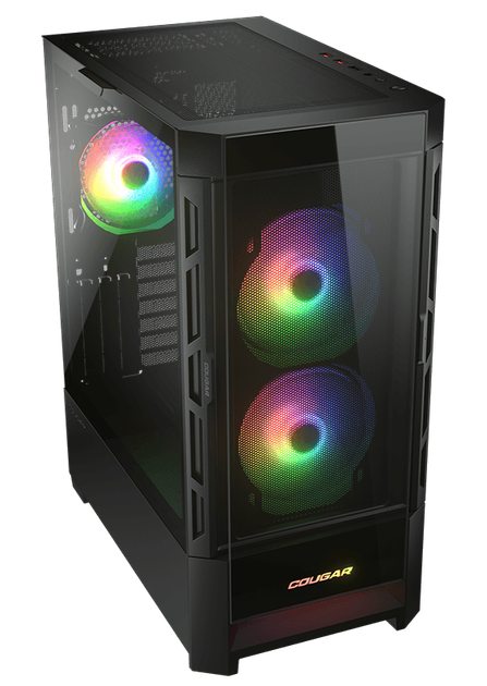 Obudowa Cougar Duoface RGB Czarny (CGR-5ZD1B-RGB) - obraz 3