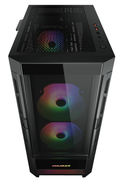 Obudowa Cougar Duoface RGB Czarny (CGR-5ZD1B-RGB) - obraz 6