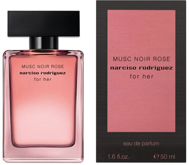 Woda perfumowana damska Narciso Rodriguez Musc Noir Rose Eau De Perfume Spray 50 ml (3423222055523) - obraz 1