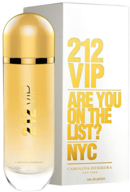 Woda perfumowana damska Carolina Herrera 212 Vip Eau De Perfume Spray 125 ml (8411061878668) - obraz 1