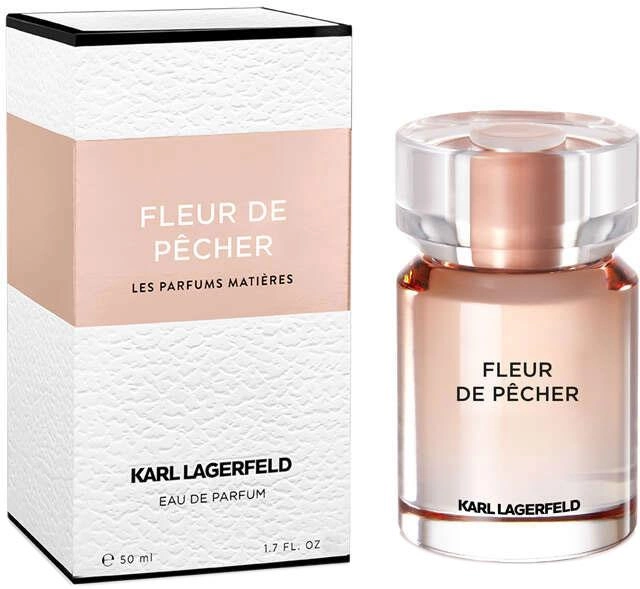 Woda perfumowana damska Karl Lagerfeld Fleur de PEcher Eau De Perfume Spray 50 ml (3386460087278) - obraz 1