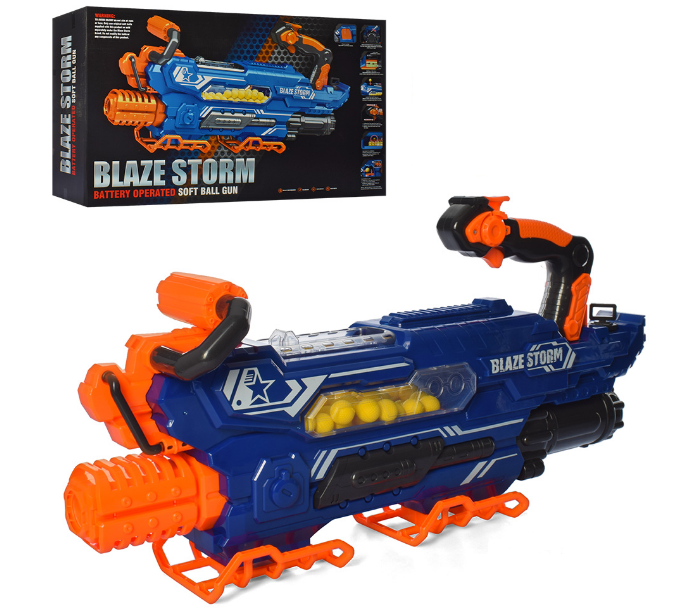 Бластер Blaze Storm ZC 7119 на аккумуляторе, 60 мягких пулек