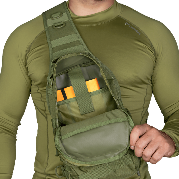 Сумка COB Sling Олива - зображення 7
