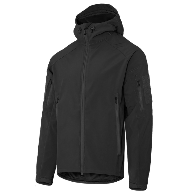 Куртка Stalker SoftShell Чорна (7226), M - изображение 1