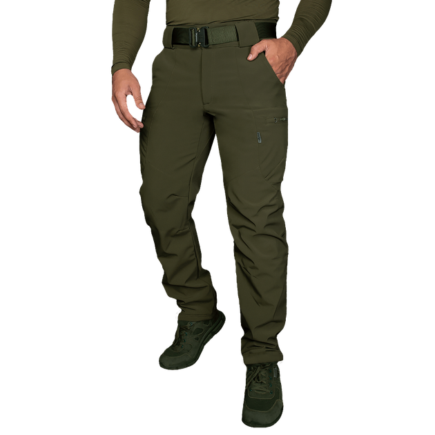 Штани SoftShell 3.0 Olive (6582), M - изображение 2