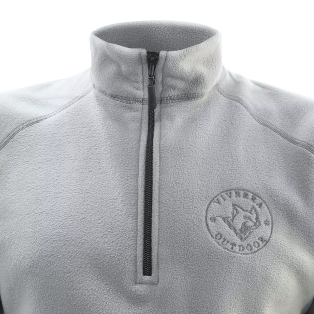 Реглан Viverra Heavy Warm 1/3 ZIP Grey M (РБ-2230174) - зображення 2