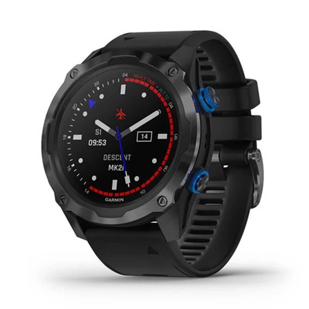 Смарт-часы Garmin Descent Mk2i Titanium Carbon Gray DLC with Black Band (010-02132-01/11) - Фото 1 Смарт-часы Garmin Descent Mk2i Titanium Carbon Gray DLC with Black Band (010-02132-01/11) - изображение 1
