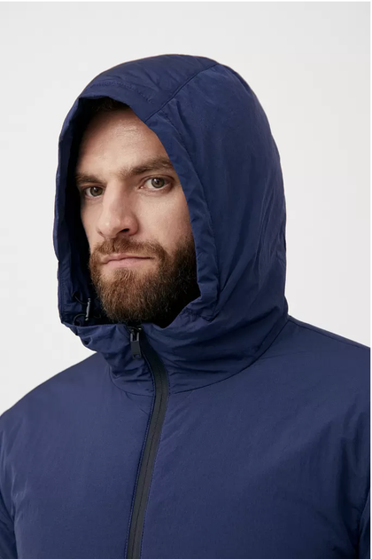 Демисезонная мужская куртка Finn Flare FAB210105-101 синяя 3XL - изображение 5