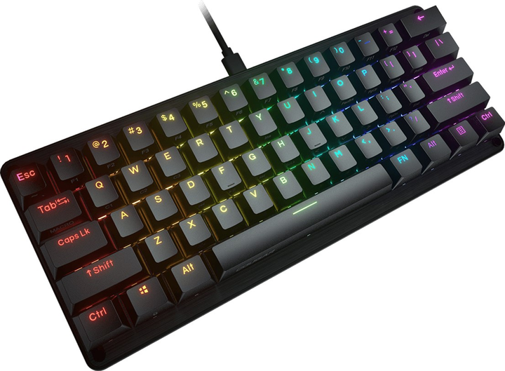 Klawiatura przewodowa Cougar Puri Mini RGB Gateron Red USB (CGR-WM1MI-PRMR) - obraz 4